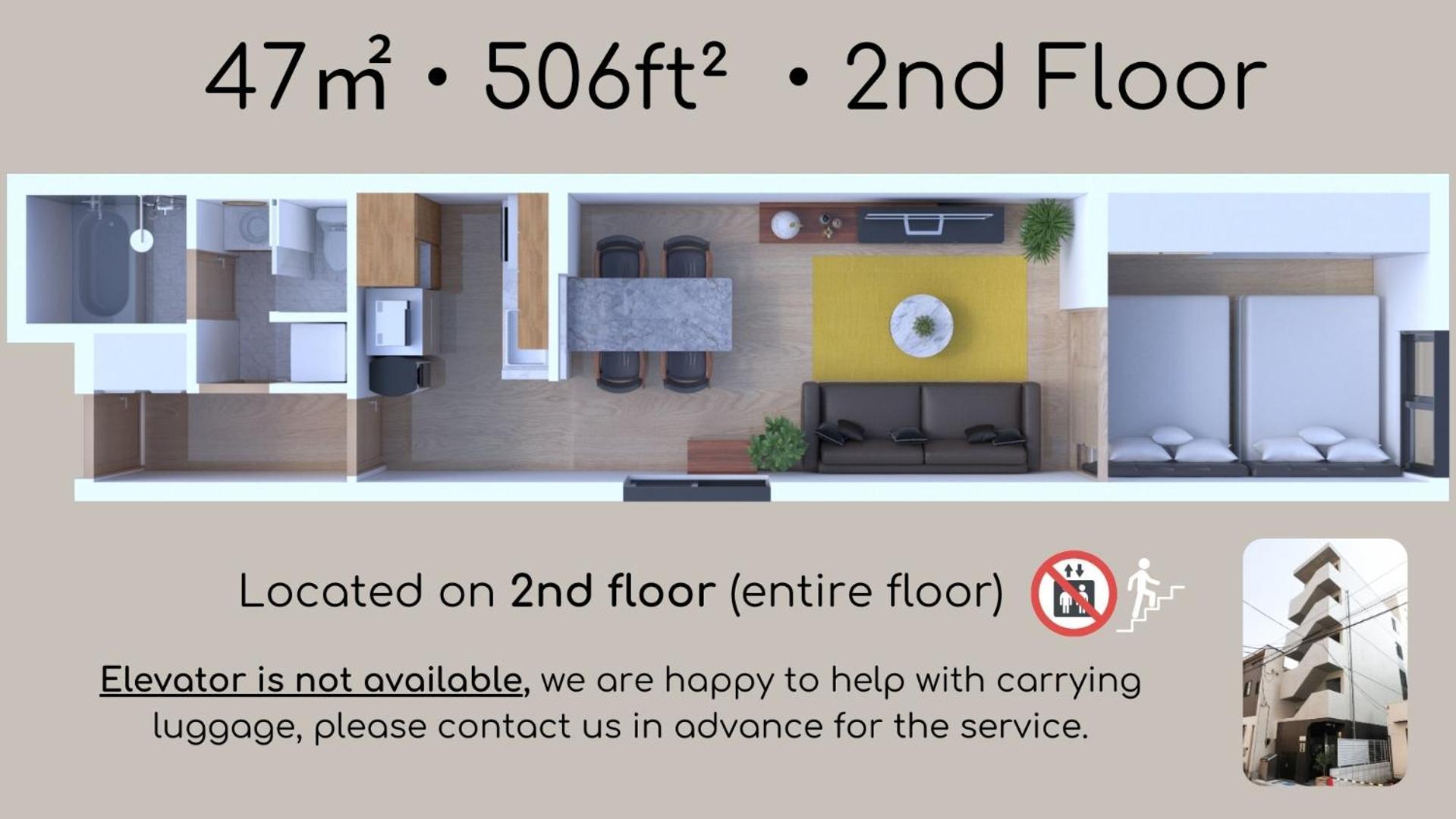 Seirai Asakusa Vacation Rental - 3 Minutes From Station 東京都 客房 照片